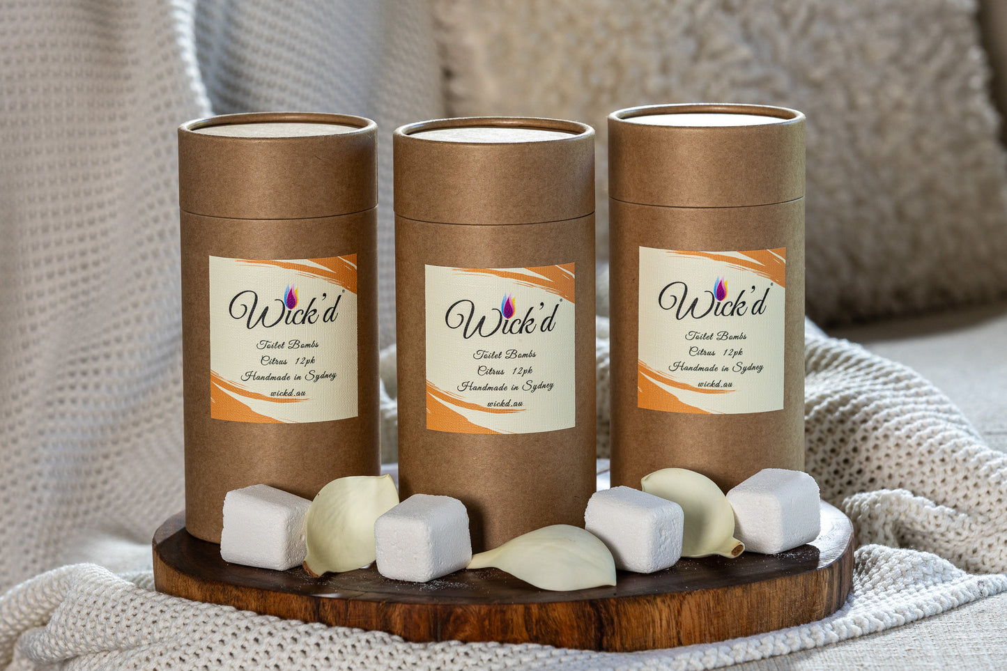 Toilet Bombs - 12 pack - Citrus
