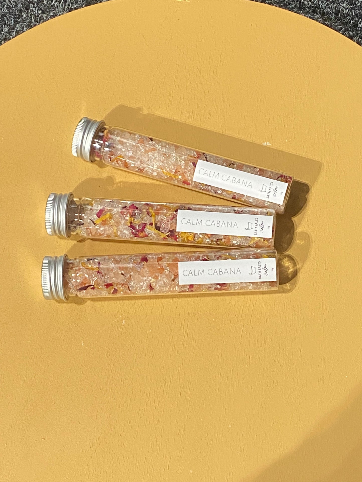 Calm Cabana Bath Salt Tubes