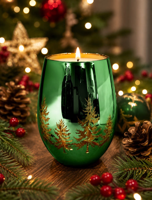 O’ CHRISTMAS TREE - Green + Gold